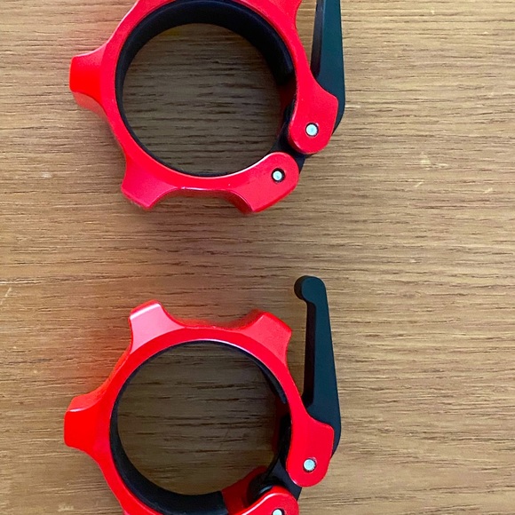 Rogue USA Aluminum Collars - Cerakote RedColor: Red